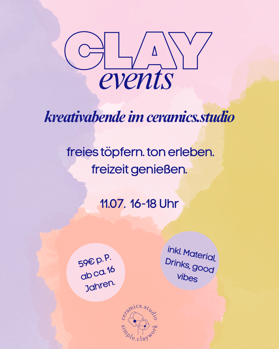 Clay Event Juli 11.07.26 16 Uhr