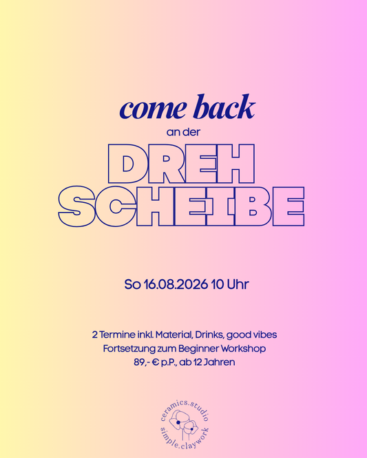 Come Back an der Drehscheibe Sonntag 16.08.26 10 Uhr